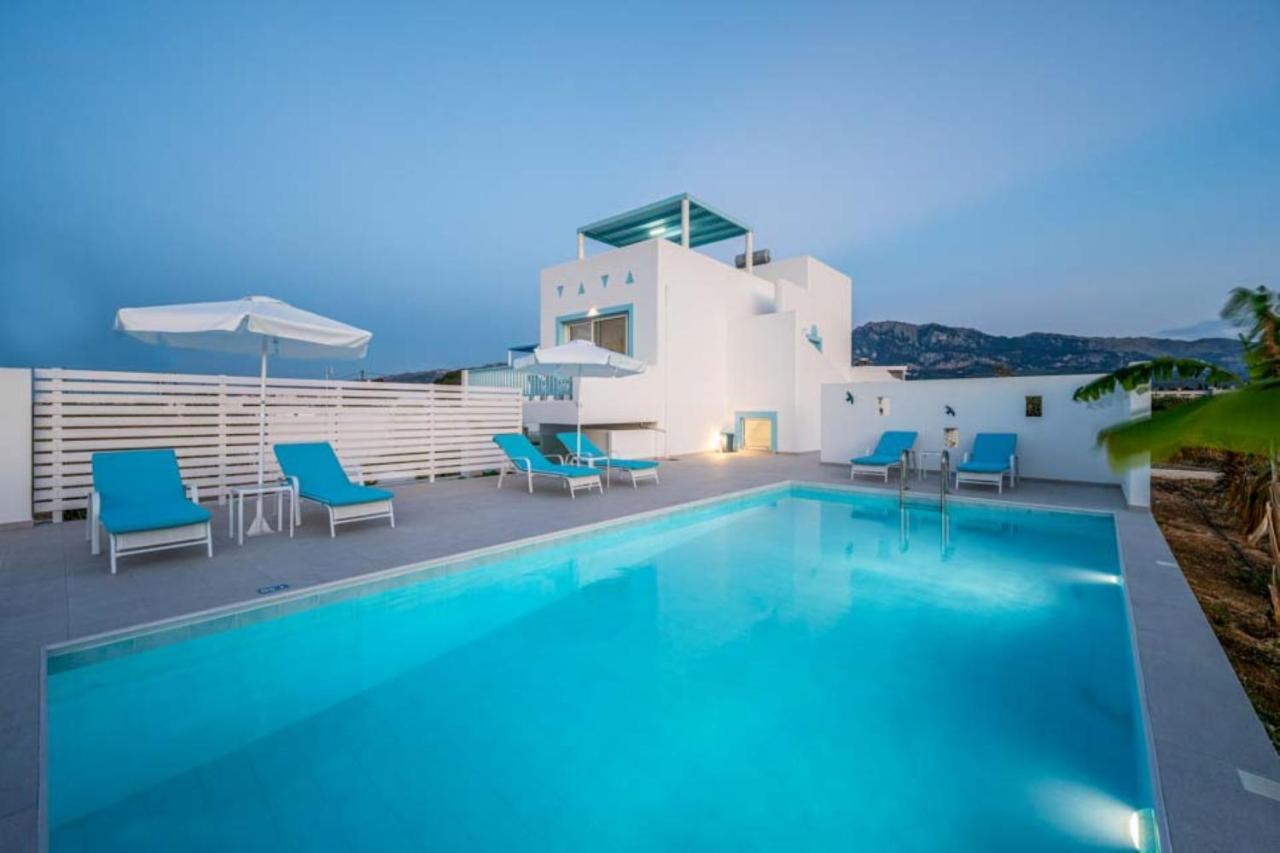 Xenos Villa 6 With A Private Pool Near The Sea Tigaki Extérieur photo