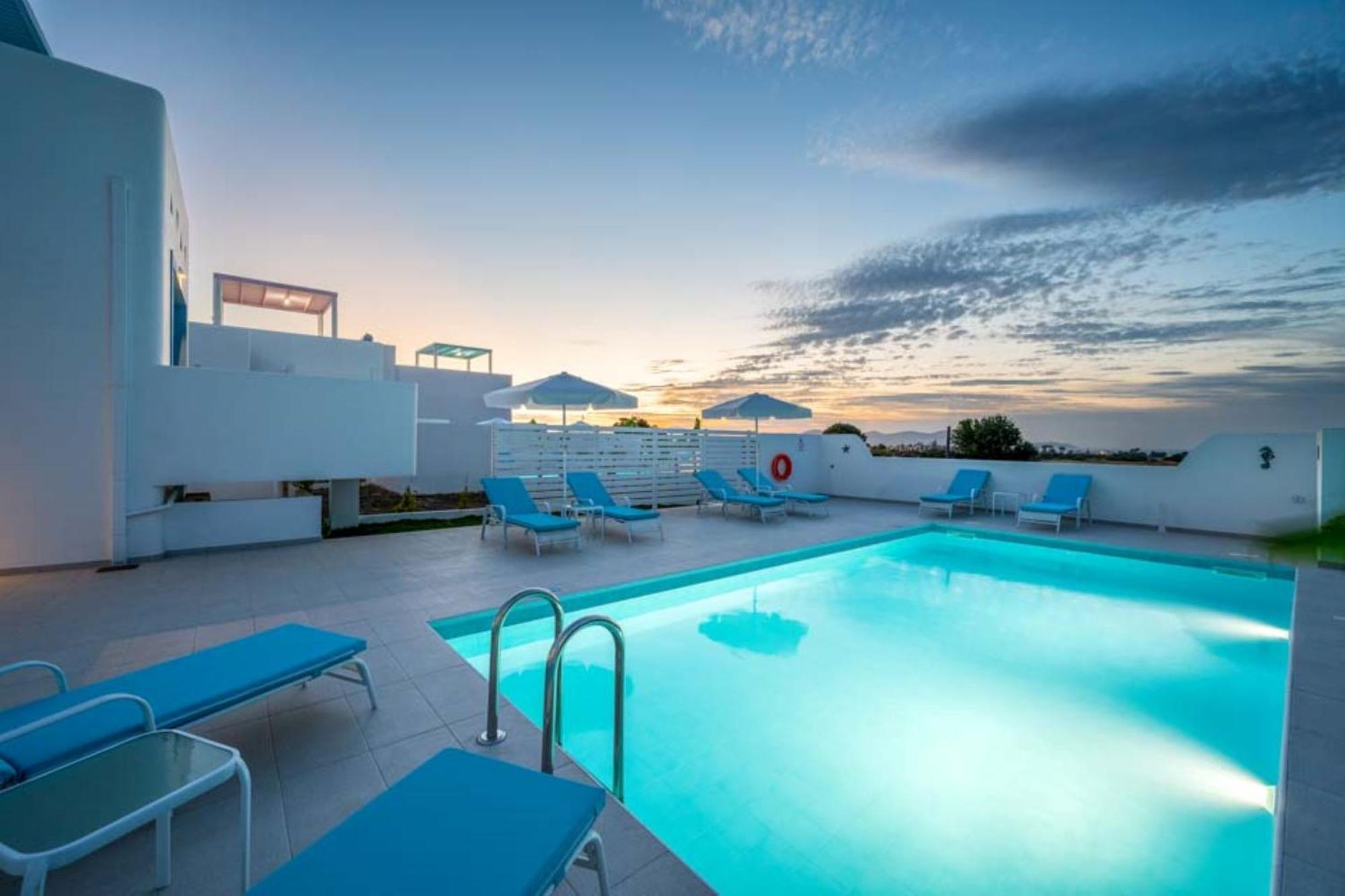 Xenos Villa 6 With A Private Pool Near The Sea Tigaki Extérieur photo